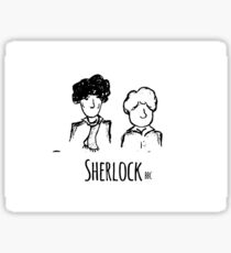 Sherlock Sketch Sticker