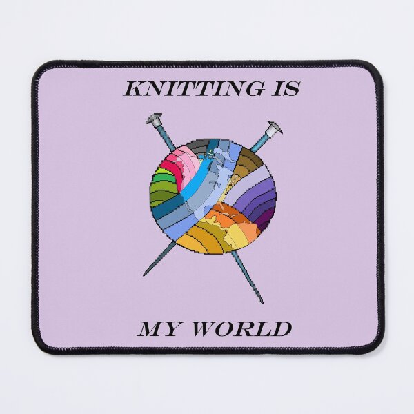 Item preview, Is Knitting your world??? designed and sold by Keatos.