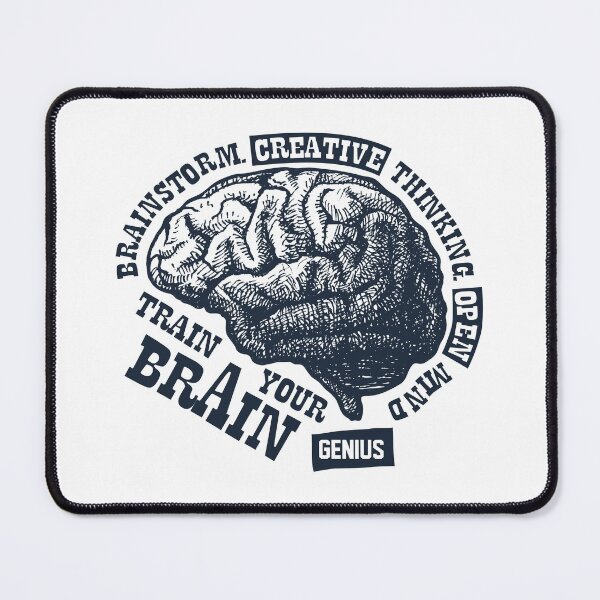 Item preview, Train Your Genius Brain designed and sold by Vector Scout Lab.