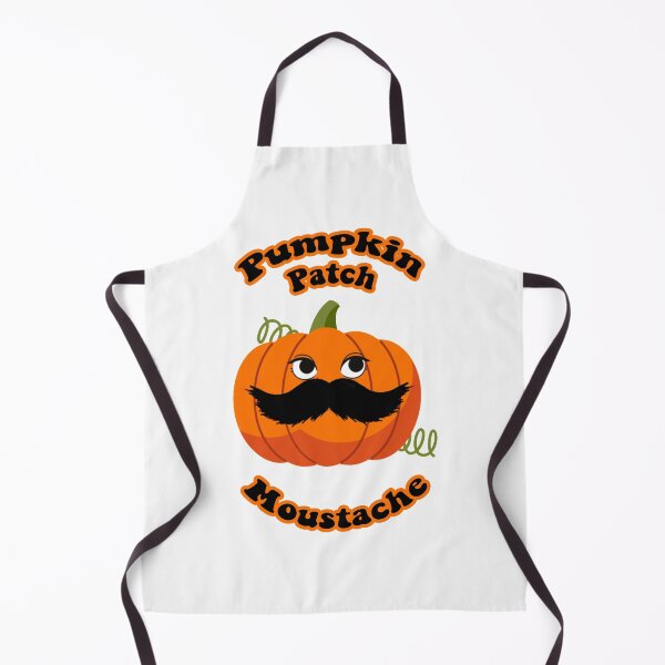 Item preview, Pumpkin Patch Moustache Cute Funny Happy Hallowe'en Thanksgiving Movember Veggie Humour Pumpkin designed and sold by H3designs.