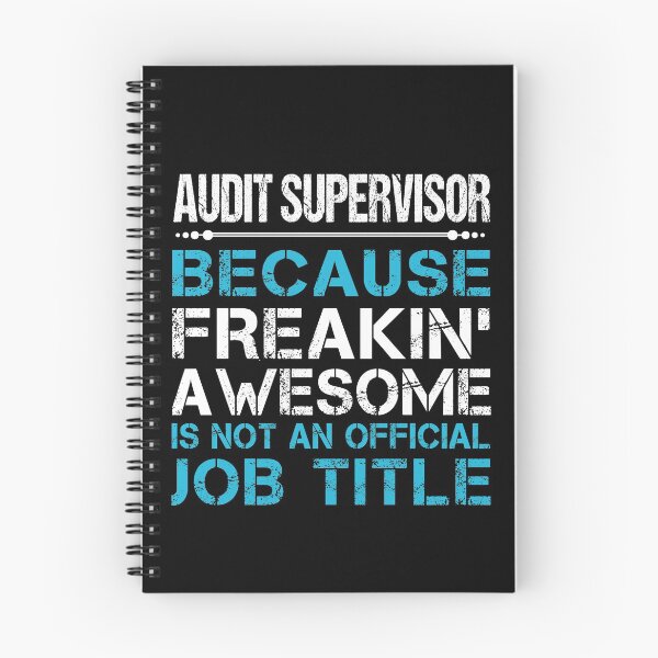 Item preview, Audit Supervisor T Shirt - Freaking Awesome Job Gift Item Tee designed and sold by derekvella.