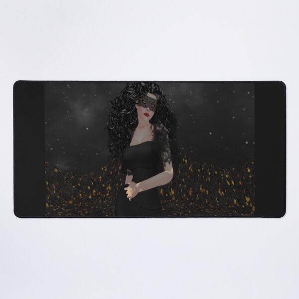 Item preview, second life avatar in lace mask designed and sold by The Poette.