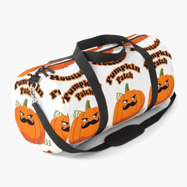 Item preview, Pumpkin Patch Moustache Cute Funny Happy Hallowe'en Thanksgiving Movember Veggie Humour Pumpkin designed and sold by H3designs.