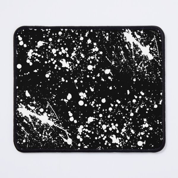 Black Paint Splatter Art Board Print for Sale by starrylite