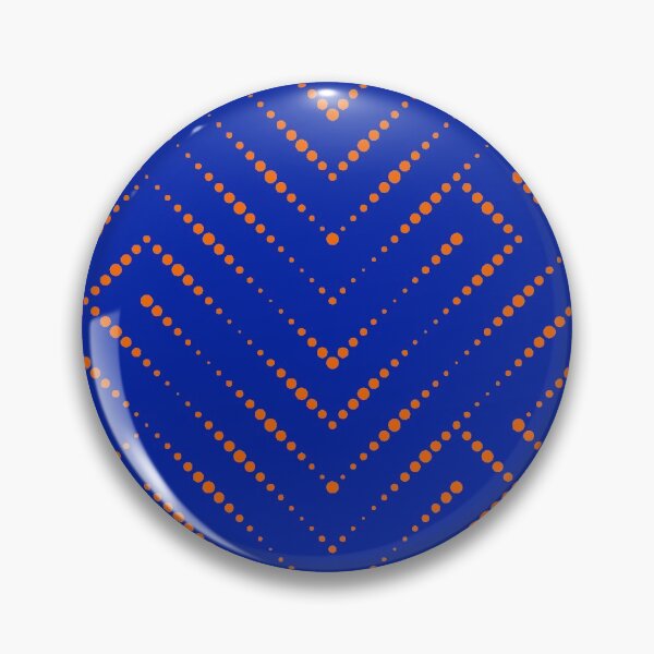 Item preview, Dotted Chevron | Orange and Blue designed and sold by CollegeTown.