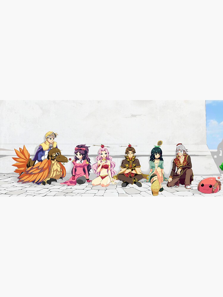 "Ragnarok Online Party" Sticker for Sale by CuteNCool Redbubble