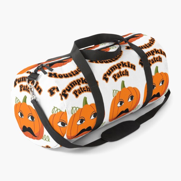 Item preview, Pumpkin Patch Moustache Cute Funny Happy Hallowe'en Thanksgiving Movember Veggie Humour Pumpkin designed and sold by H3designs.