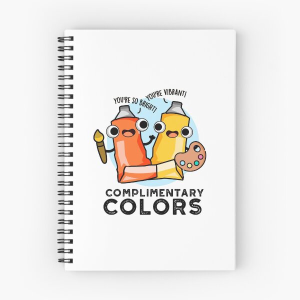 Item preview, Complimentary Colors Cute Paint Pun designed and sold by punnybone.