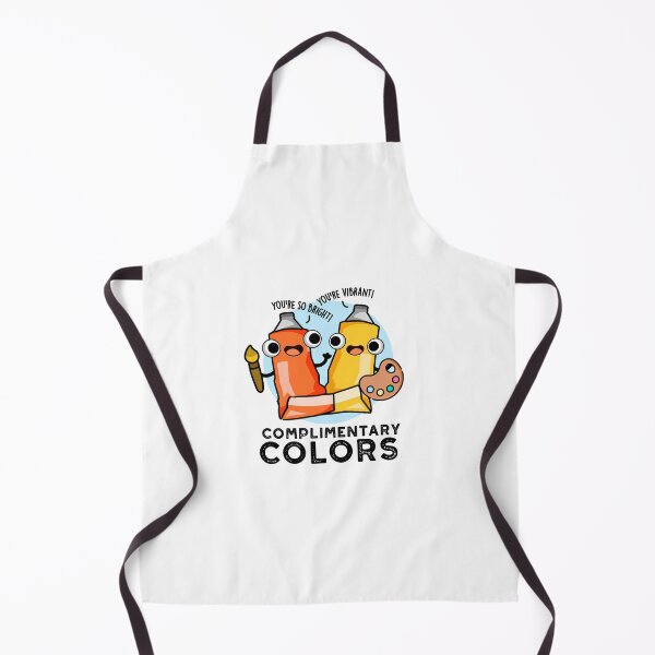 Item preview, Complimentary Colors Cute Paint Pun designed and sold by punnybone.
