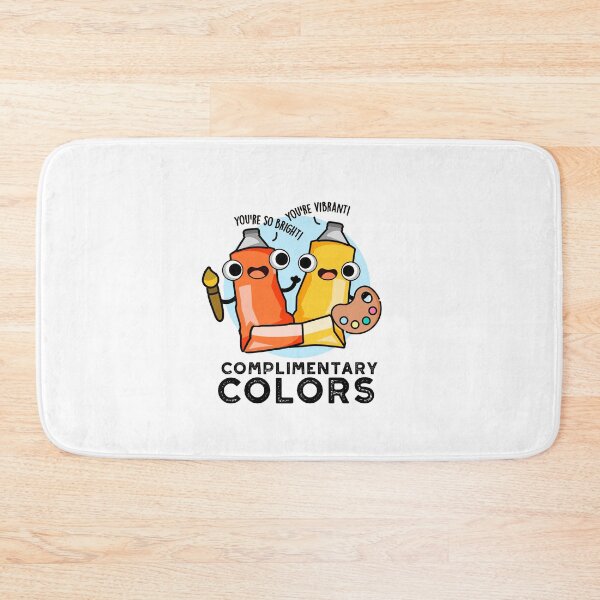 Item preview, Complimentary Colors Cute Paint Pun designed and sold by punnybone.