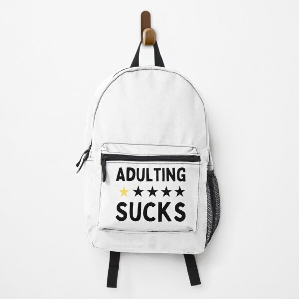 Item preview, Adulting would Not Recommend Grow Up Adulting Sucks  designed and sold by chetan786.