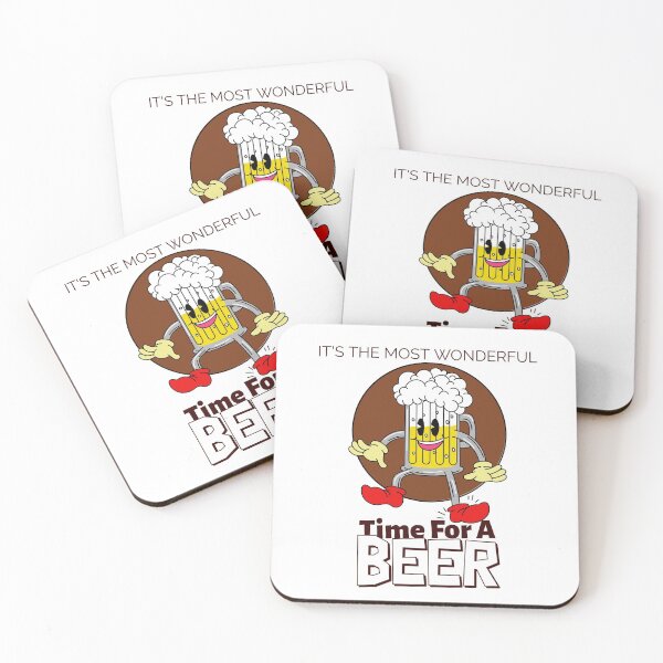 Item preview, It's The  Most Wonderful Time For A Beer designed and sold by crazydotdesigns.