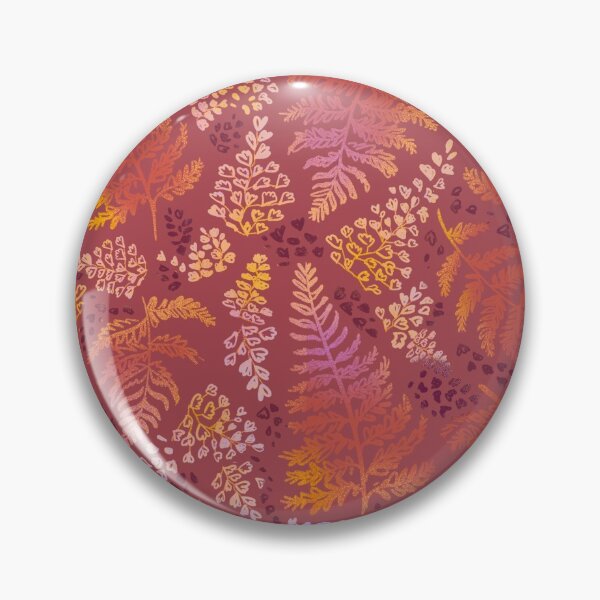 Item preview, Autumnal ferns designed and sold by Theysaurus.