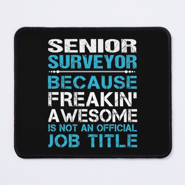 Item preview, Senior Surveyor T Shirt - Freaking Awesome Job Gift Item Tee designed and sold by ryannokune.