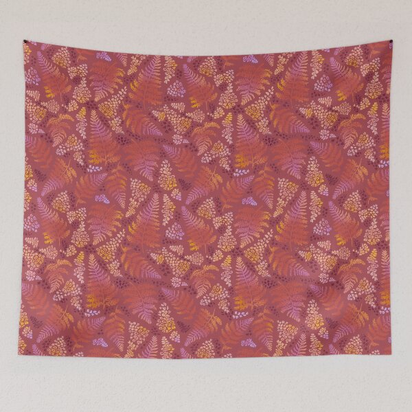 Item preview, Autumnal ferns designed and sold by Theysaurus.
