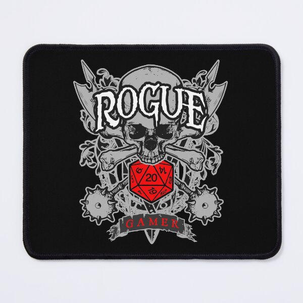 Item preview, Rogue RPG Fantasy Tabletop Role Play Gaming Gamer D20 Dice designed and sold by GrandeDuc.