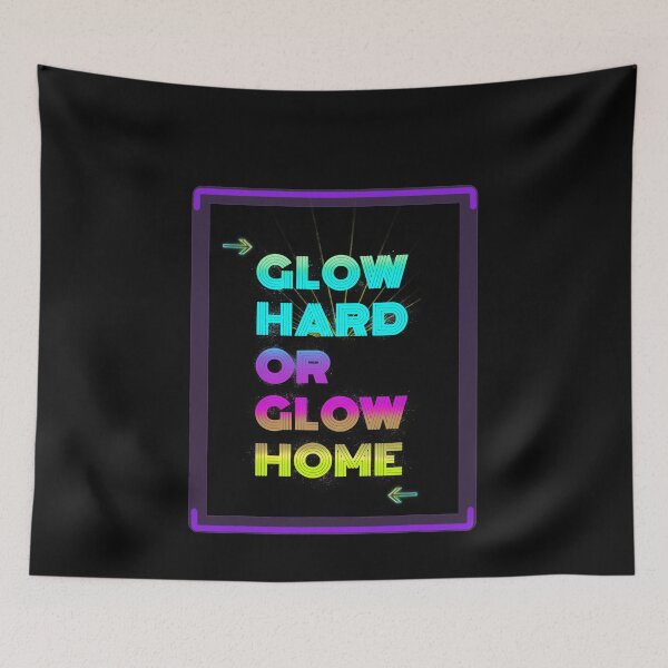 Item preview, Glow Party Shirt | Glow Hard Glow Home designed and sold by ZacharyMarcus.