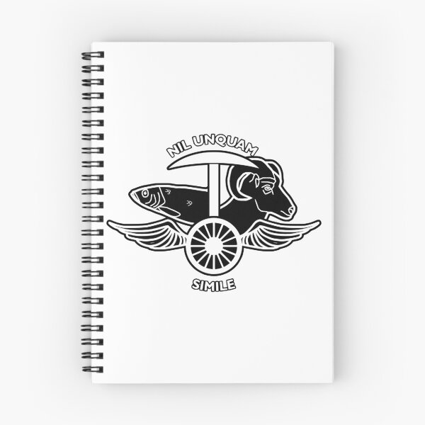 Item preview, Nil Unquam Simile - Slogan, B&W designed and sold by KBY30.