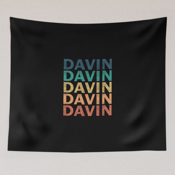 Item preview, Davin Name T Shirt - Davin Vintage Retro Davin Name Gift Item Tee designed and sold by eroscamila.