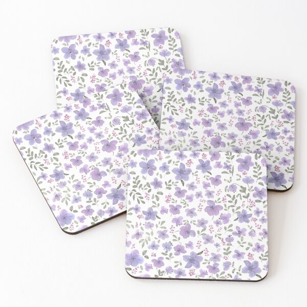 Item preview, Purple Small Blooms Illustration designed and sold by MercuryV.