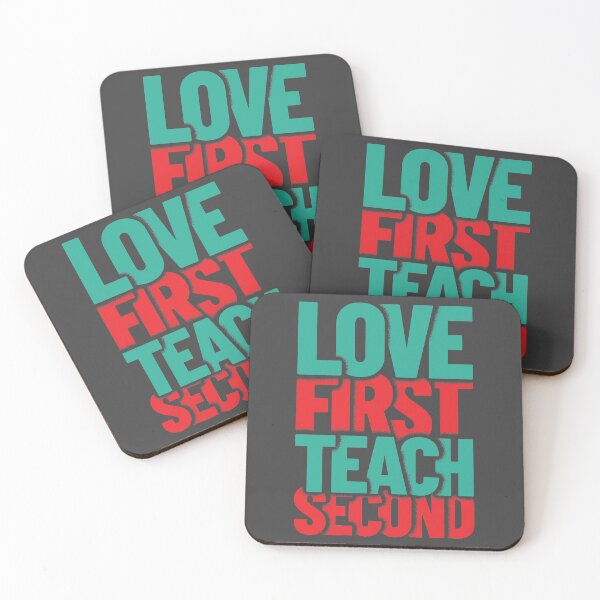 Item preview, Love First Teach Second designed and sold by csoDesign.