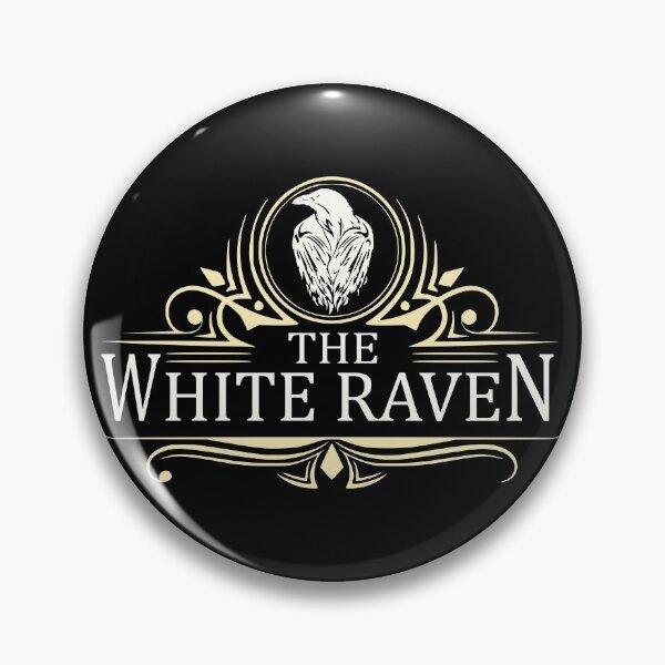 Item preview, Crescent City White Raven Nightclub emblem designed and sold by GinaBirki.