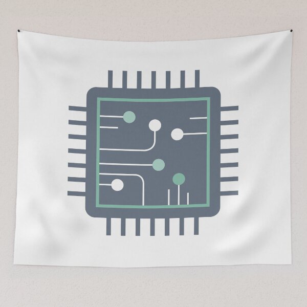 Item preview, Simple Microchip Design designed and sold by Cosmonauteur.