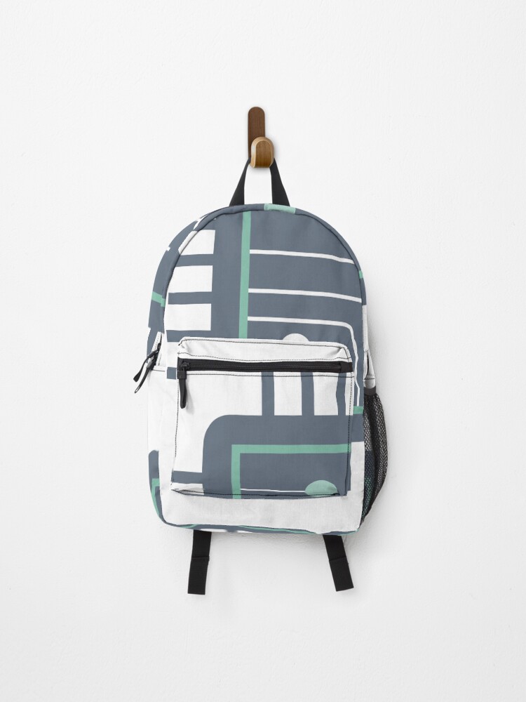 Thumbnail 1 of 3, Backpack, Simple Microchip Design designed and sold by Cosmonauteur.