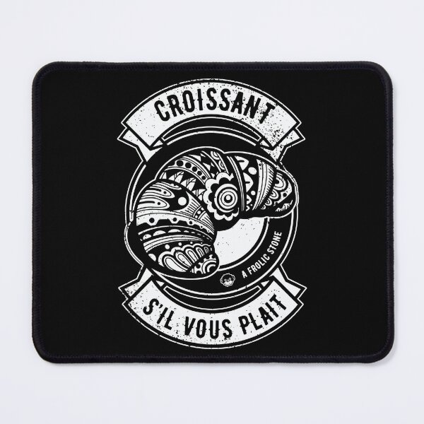 Item preview, Croissant S'il Vous Plait designed and sold by AFrolicStone.