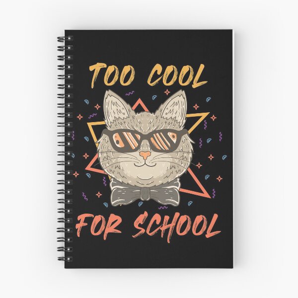 Item preview, Too Cool For School Cat designed and sold by Daluyong.