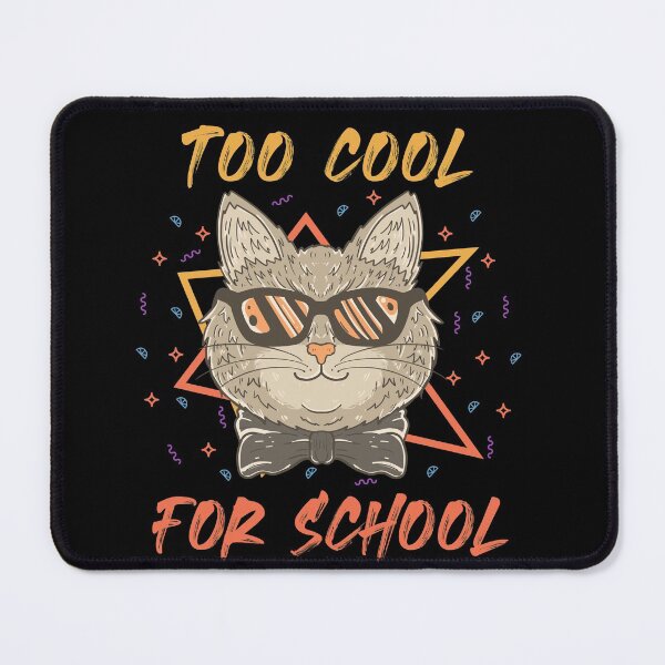 Item preview, Too Cool For School Cat designed and sold by Daluyong.