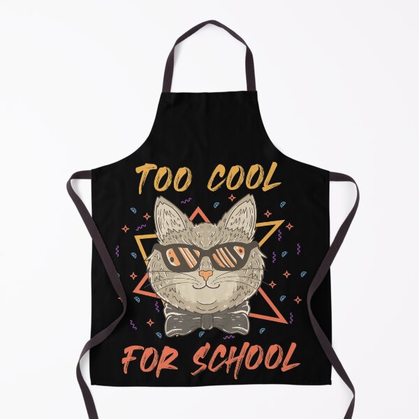 Item preview, Too Cool For School Cat designed and sold by Daluyong.