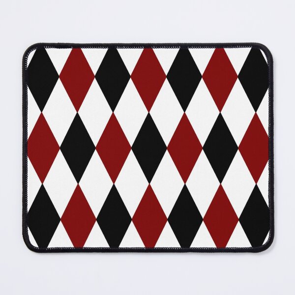 Item preview, Black White Red Harlequin designed and sold by starrylite.