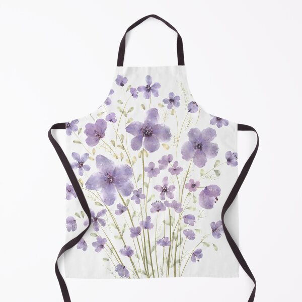 Aperçu de l'œuvre Dessin de petites fleurs violettes créée et vendue par MercuryV.