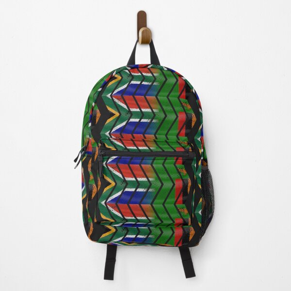 Item preview, South Africa Zambia chevrons (DISTRESSED) designed and sold by SolidEarthArt.