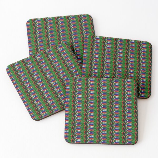 Item preview, South Africa Zambia chevrons (CLEAN) designed and sold by SolidEarthArt.