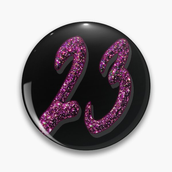 Item preview, twenty three number 23 for birthday and anniversary - numbers designed and sold by GlamourChick.