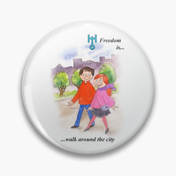 Item preview, Freedom is... walk around the city designed and sold by irishkalia.