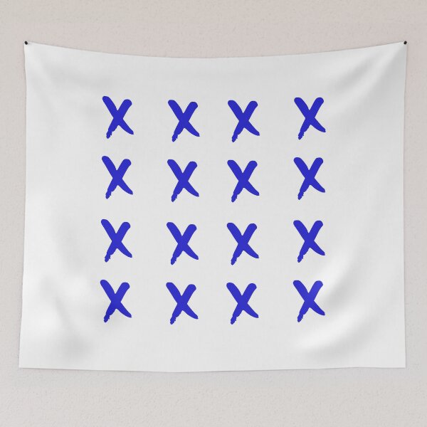 Item preview, Small Blue x Mark Symbol 16 pack designed and sold by Loving-school.