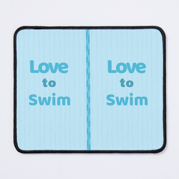 Item preview, Love to Swim - refresh, enjoy, skill, fun, play, personal best, relax designed and sold by Rozlar.