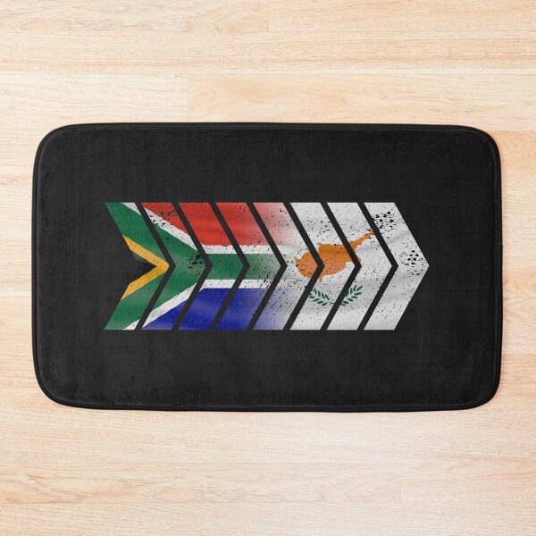 Item preview, South Africa Cyprus chevrons (DISTRESSED) designed and sold by SolidEarthArt.
