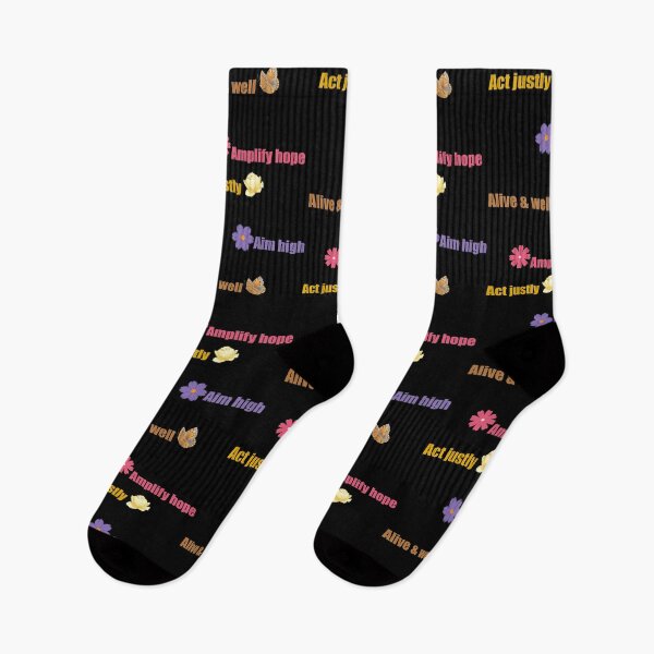 Item preview, Aim high, act justly, alive and well, amplify hope designed and sold by DopeDesign111.