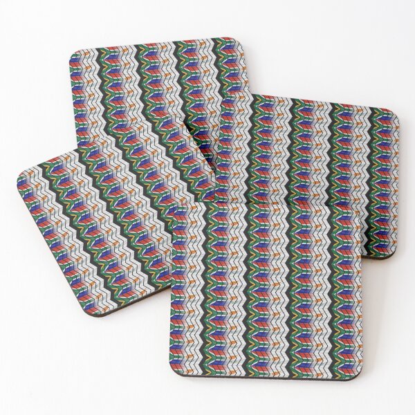 Item preview, South Africa Cyprus chevrons (CLEAN) designed and sold by SolidEarthArt.