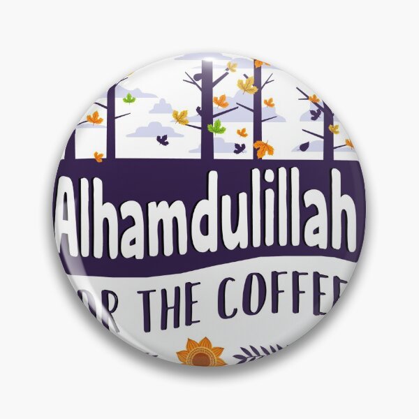 Item preview, Alhamdulillah For The Coffee designed and sold by spaceopy.