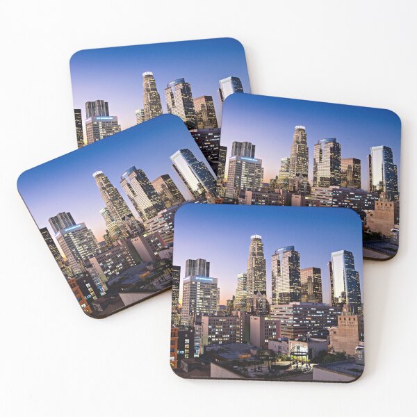 Item preview, Los Angeles Skyline Downtown CA Sunset designed and sold by Piper-Deals.