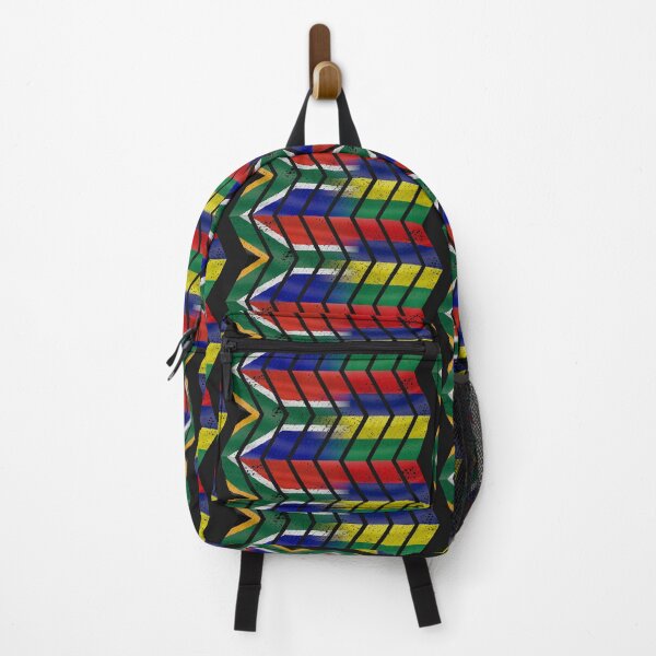 Item preview, South Africa Mauritius chevrons (DISTRESSED) designed and sold by SolidEarthArt.