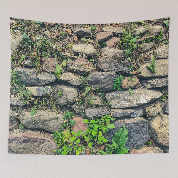 Item preview, Stone wall full of life designed and sold by patternme.