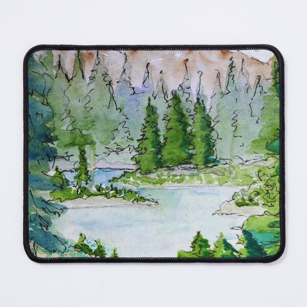 Item preview, Mariwood Lake in Strathcona Provincial Park, Vancouver Island, Canada designed and sold by lisabenckhuysen.