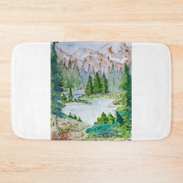 Item preview, Mariwood Lake in Strathcona Provincial Park, Vancouver Island, Canada designed and sold by lisabenckhuysen.