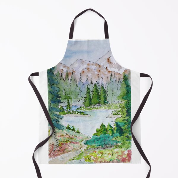 Item preview, Mariwood Lake in Strathcona Provincial Park, Vancouver Island, Canada designed and sold by lisabenckhuysen.